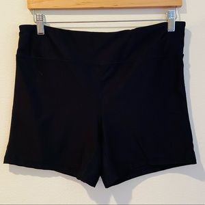 L Spandex Workout Shorts